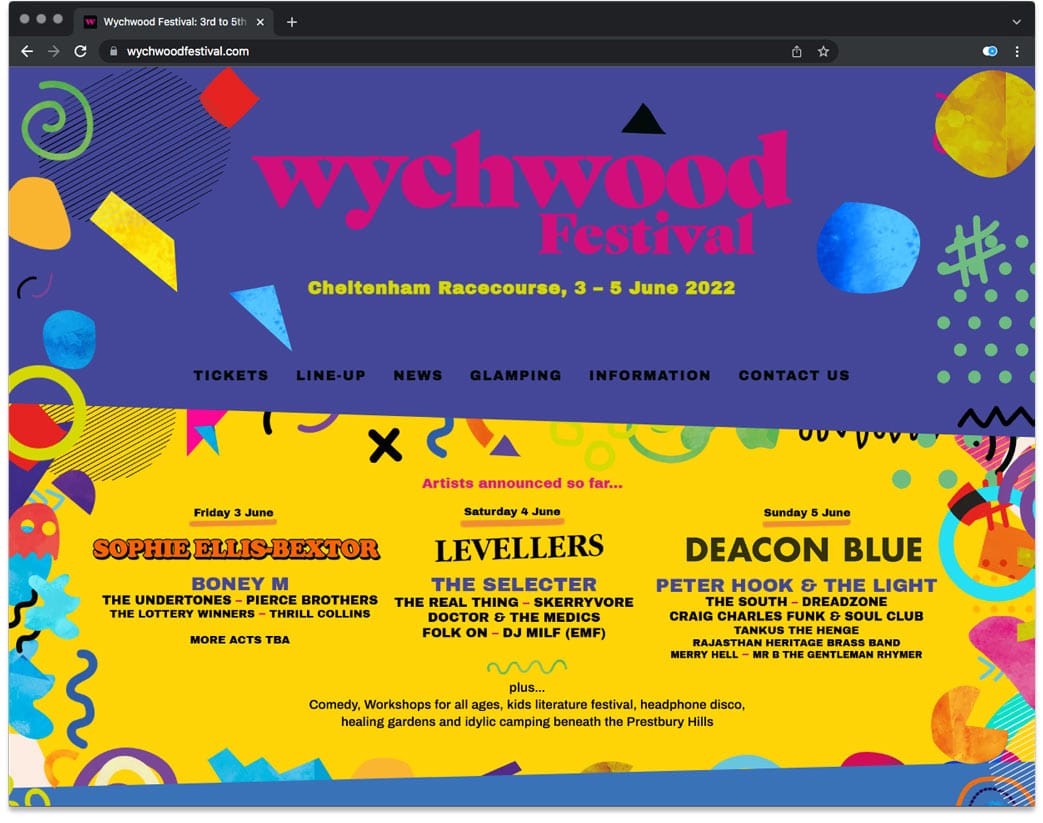 Wychwood Festival website.