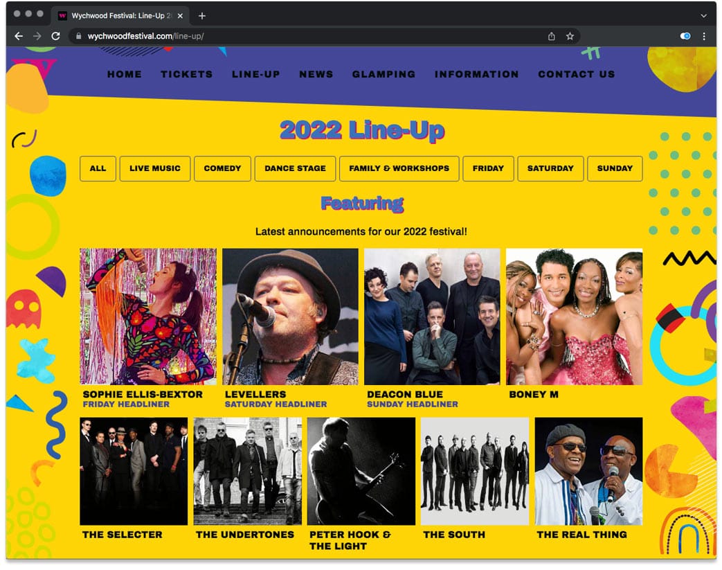 Wychwood Festival website.