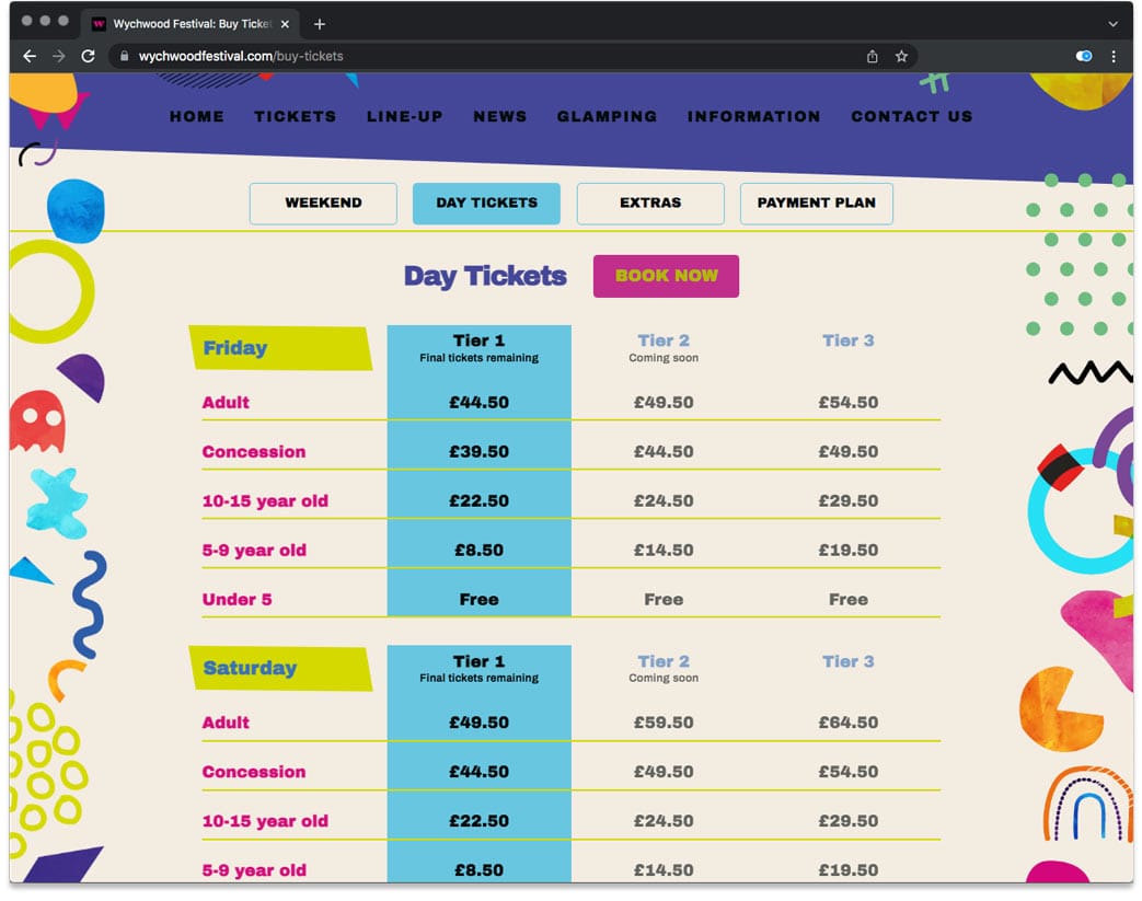 Wychwood Festival website.